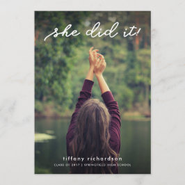 Convites Fê-lo que festa de formatura de | convidam com