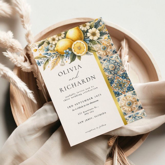 Convites Febre de Azulejo do Mediterrâneo: italiano Positan (Criador carregado)