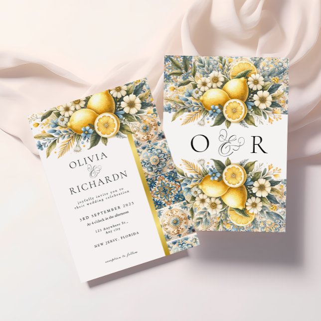 Convites Febre de Azulejo do Mediterrâneo: italiano Positan (Criador carregado)