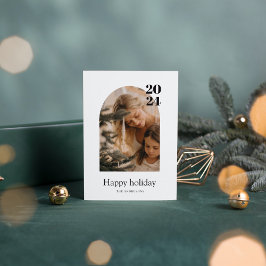 Convites Feira de Fotografias Mínima Moderna Feliz Natal