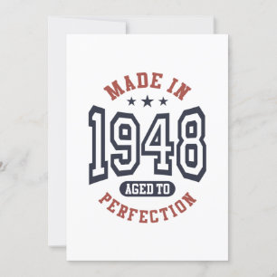 Convites Feito Em 1948 Envelhecido à Perfeição Presente de 