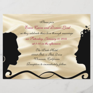 Convites feitos sob encomenda do casamento das