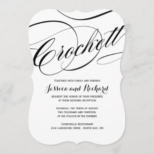 Convites feitos sob encomenda do casamento do