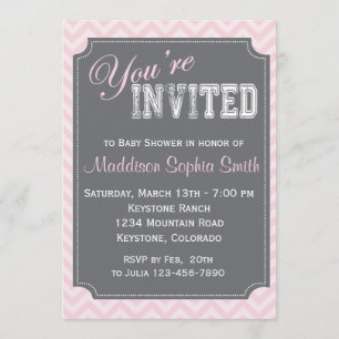 Convites feitos sob encomenda do chá de fraldas