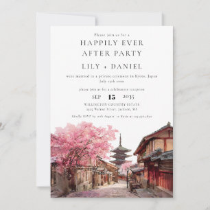 Convites Felicidade Eterna Casamento em Kyoto Japão