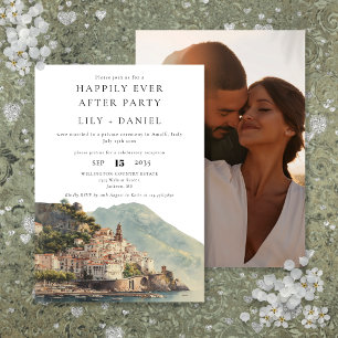 Convites Felicidade Eterna Depois do Casamento Amalfi Foto