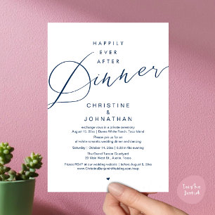 Convites Felicidade Eterna Depois do Jantar, Casamento Româ