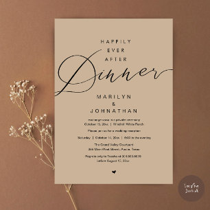 Convites Felicidade Eterna Jantar Recepção de Casamento Beg