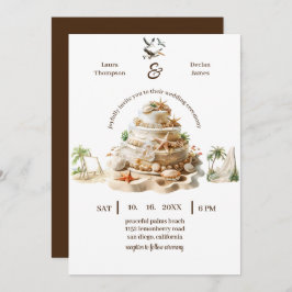 Convites Felicidade tropical | Bolo Personalizado De Casame