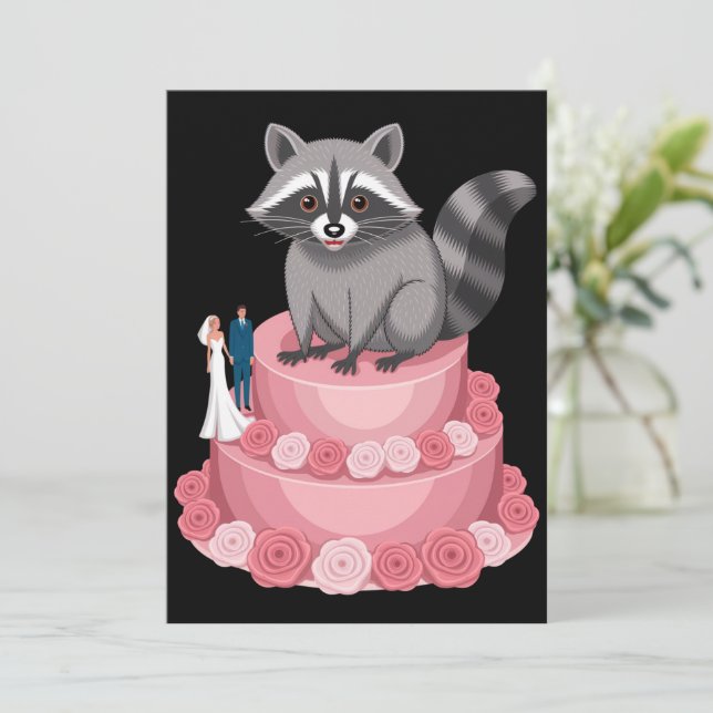 Convites Felicitações de Feral de Corrida de Casamento (Em pé/Frente)