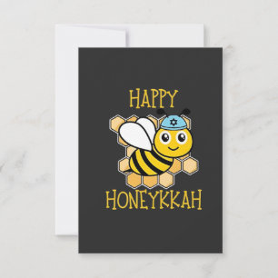 Convites Feliz Abelha Honeykkah Hanukkah Judaico 