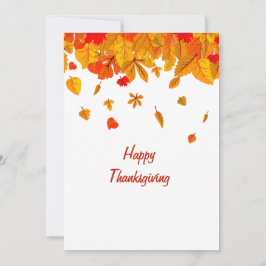 Convites Feliz Ação de Graças