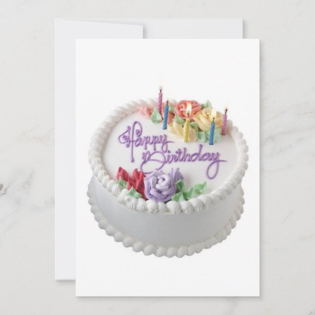 Convites Feliz aniversário (Frente)