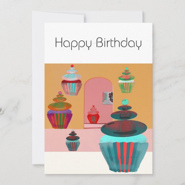 Convites Feliz aniversário (Frente)