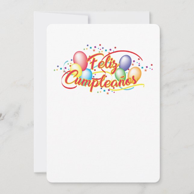 Convites Feliz Aniversário (Frente)