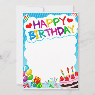 Convites Feliz aniversário