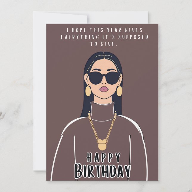 Convites Feliz aniversário (Frente)