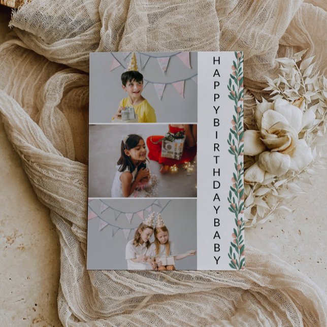 Convites Feliz Aniversário, Amor! (To My Sweetest Babe: Happy Birthday, Love! Invitation)