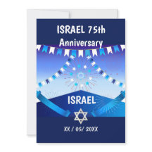 Feliz ANIVERSÁRIO de 75 anos de ISRAEL 2023