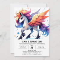 Feliz Aniversário de Cavalo Editável