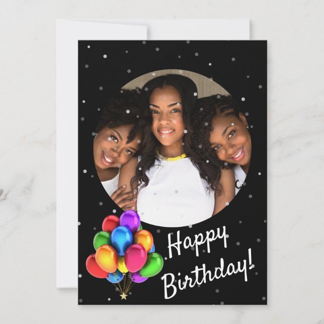 Convites Feliz Aniversário, Melhor Amigo (Frente)