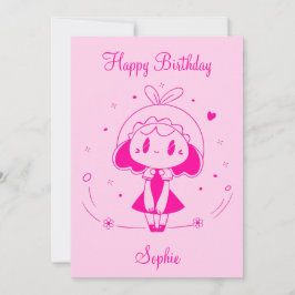 Convites Feliz Aniversário Personalizado