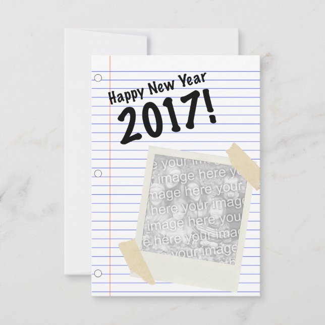 Convites Feliz ano novo 2017 (Frente)
