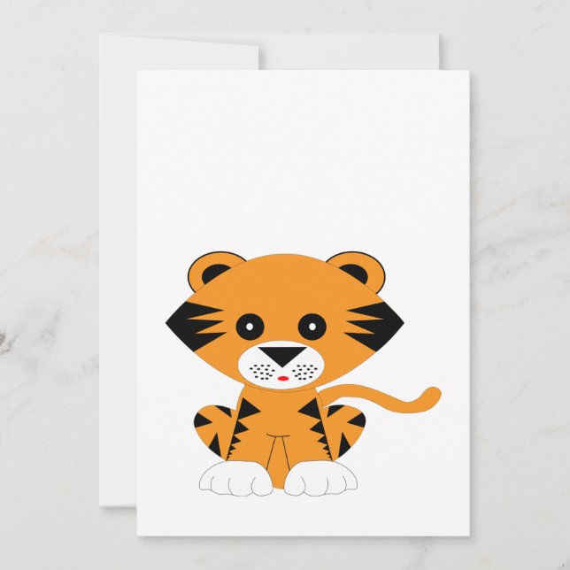 Convites Feliz ano novo do Tigre 2022 (Frente)