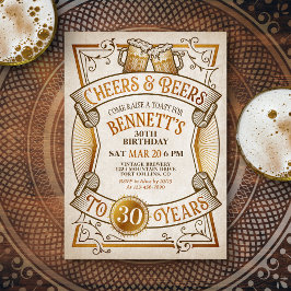 Convites Feliz Beers Sens Feliz Aniversário