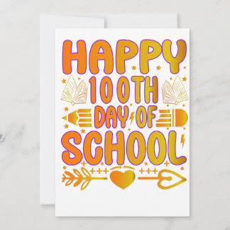 Convites Feliz carrinho de invenções do 100º dia de escola