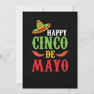 Convites Feliz Cinco de Mayo