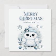 Feliz Coruja de Natal