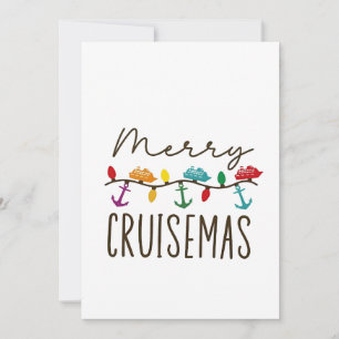 Convites Feliz Cruisemas Correspondência Familiar de Cruise