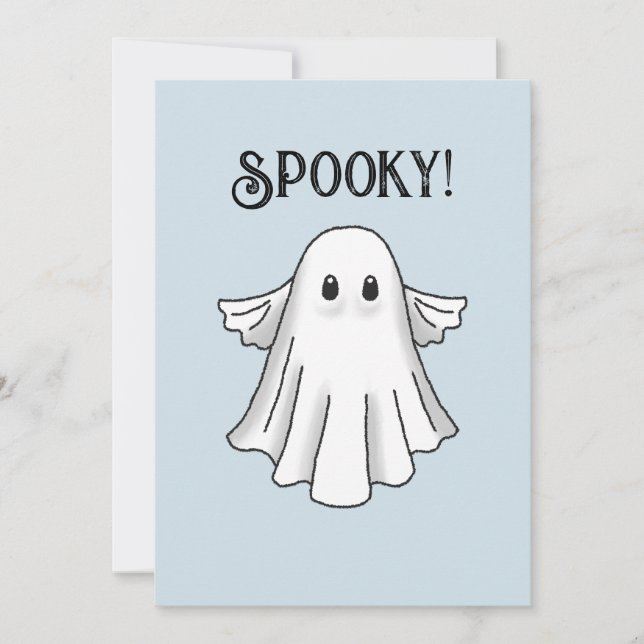 Convites Feliz Dia das Bruxas, Bonito e Louco (Frente)