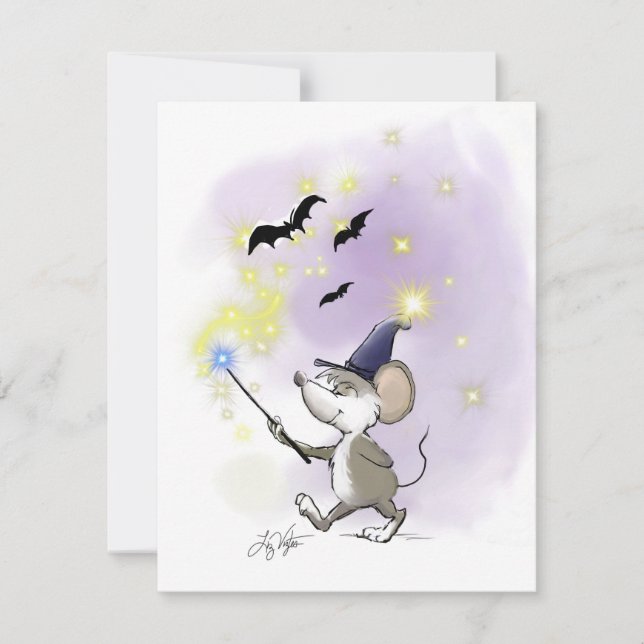 Convites Feliz Dia das Bruxas de Moe (Frente)