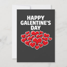 Convites Feliz dia das Galentinas amigas dia dos Namorados