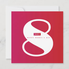 Convites Feliz dia das mulheres! Feriado Internacional de 8