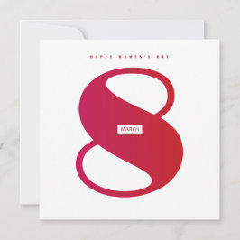 Convites Feliz dia das mulheres! Feriado Internacional de 8