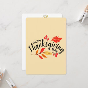 Convites Feliz Dia de Ação de Graças