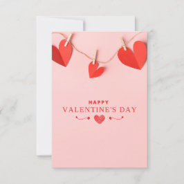 Convites Feliz dia de os namorados Vermelho Rosa