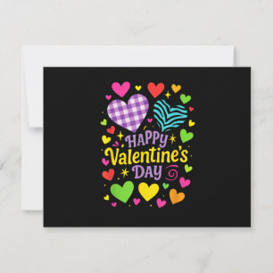 Convites Feliz Dia de São Valentim - Corações Amor