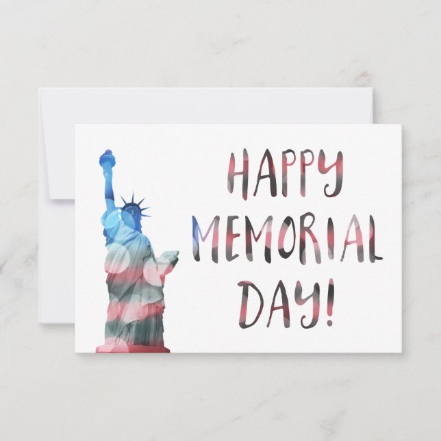 Convites Feliz Dia do Memorial (Bloco da Liberdade) (Frente)