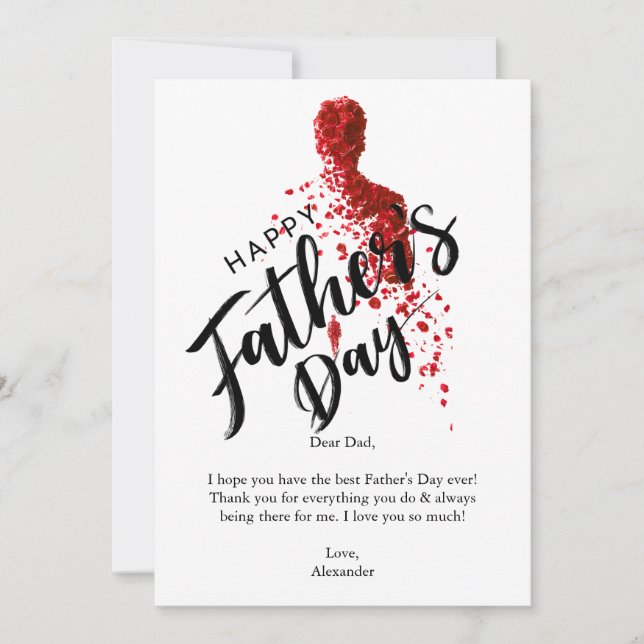 Convites Feliz dia do pai (Frente)