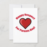 Feliz Dia do Respeito aos Pais!