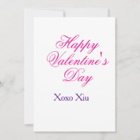 Feliz dia dos namorados rosa roxo xoxo amor nome c