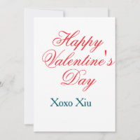 Feliz dia dos namorados vermelho azul xoxo amor no