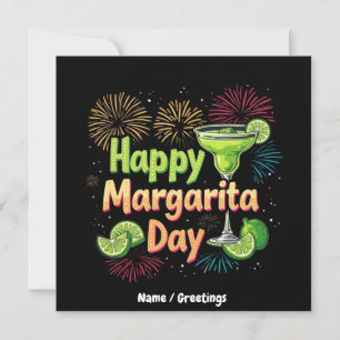 Convites Feliz Dia Nacional da Margarita