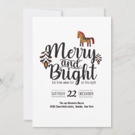 Convites Feliz e brilho