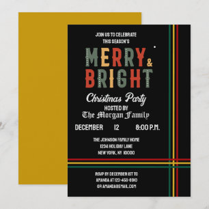 Convites Feliz E Feliz Festa De Natal