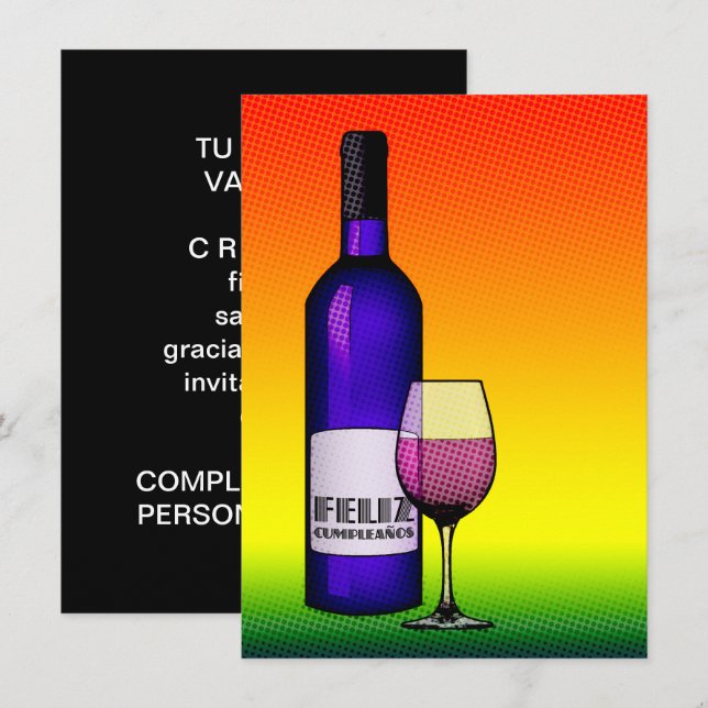 Convites Feliz Felipanos salud (Frente/Verso)